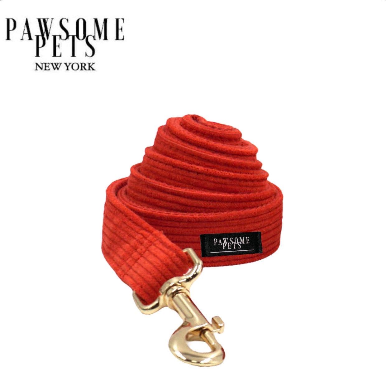 LEASH - ORANGE RED