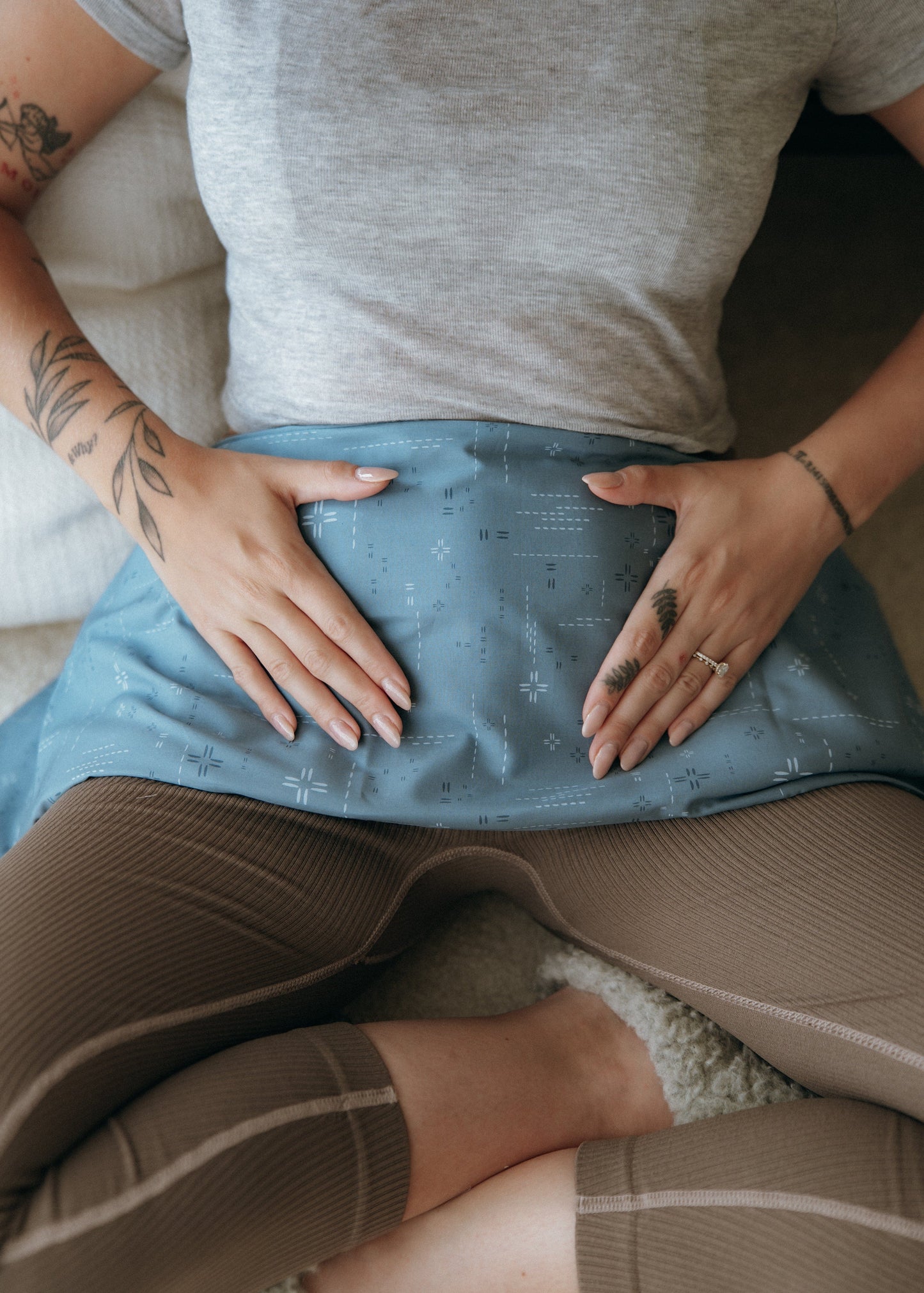 Weighted Body Wrap — Hot/Cold Aromatherapy Heating Pad-6