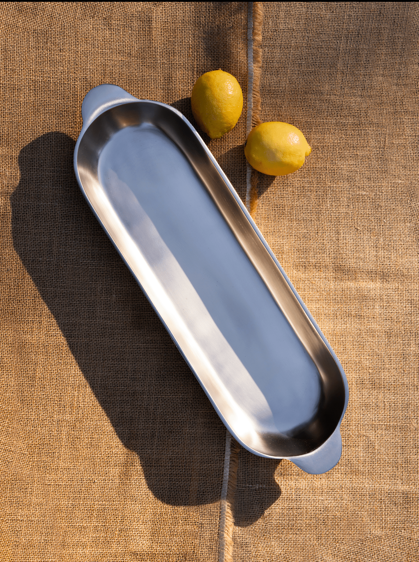 Stinson Nickel Long Trays - Set of 2