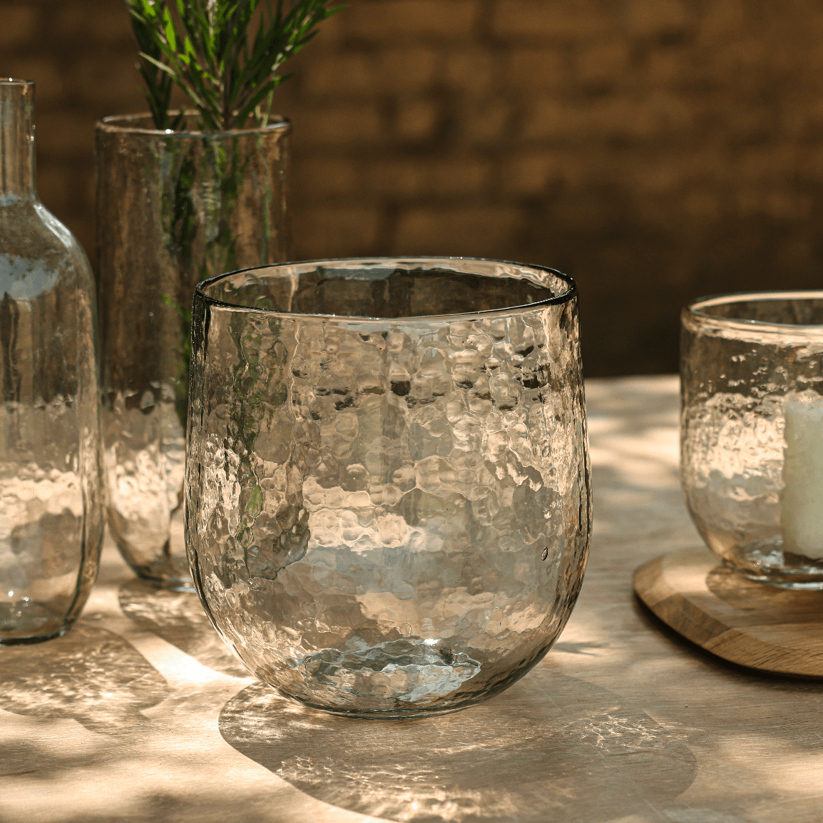 Pebbled Ice Bucket / Vase
