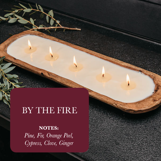 5-Wick Dough Bowl Soy Candle - By The Fire