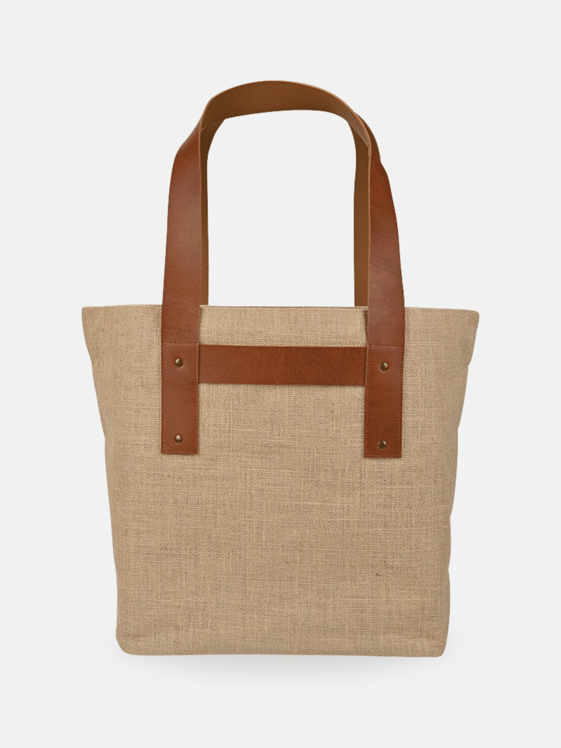 Jute T-Strap Tote-2