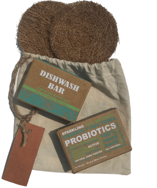Probiotic Dish Washing Soap Bar Zero Waste