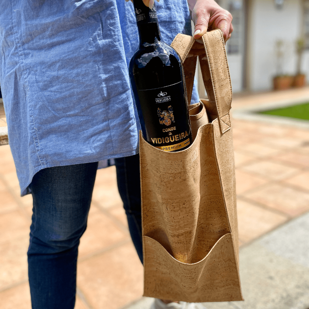 Aficionado Wine Tote Bag (4 Bottles)