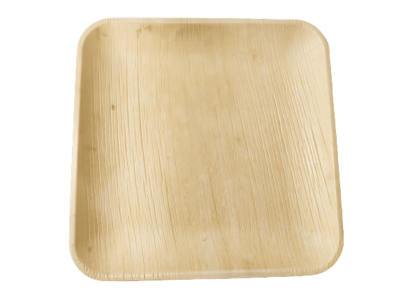 Palm Leaf Square Plates 10" Inch (Set of 25/50/100)