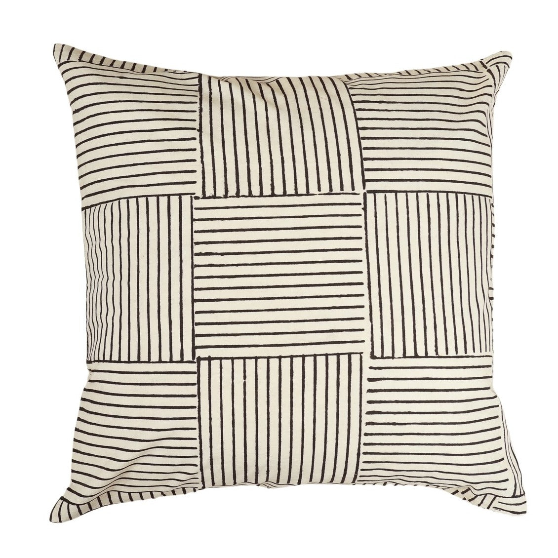 Desert Dunes Hand Block Print Pillow