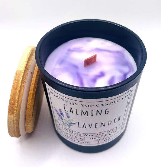 Calming Lavender Woodwick-0