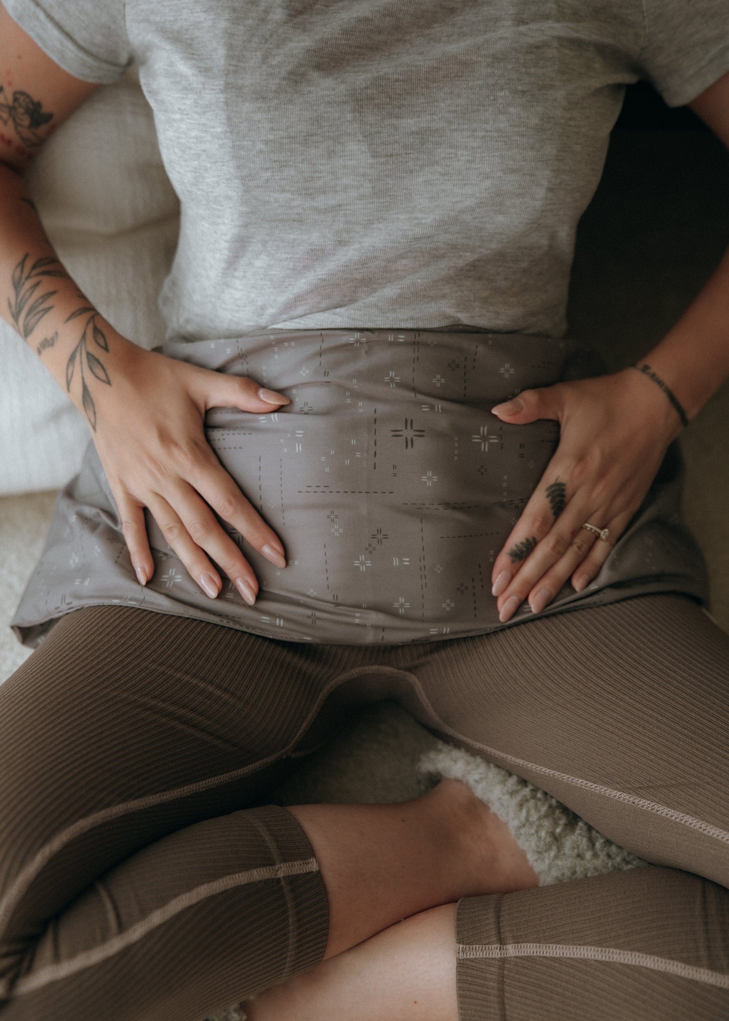 Weighted Body Wrap — Hot/Cold Aromatherapy Heating Pad-5