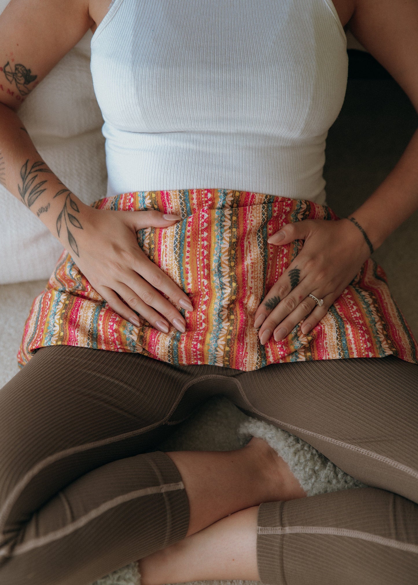 Weighted Body Wrap — Hot/Cold Aromatherapy Heating Pad-4