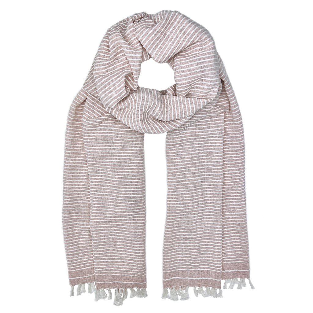 Ethiopian Stripe Wrap Scarf