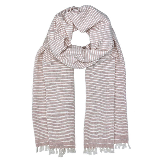 Ethiopian Stripe Wrap Scarf