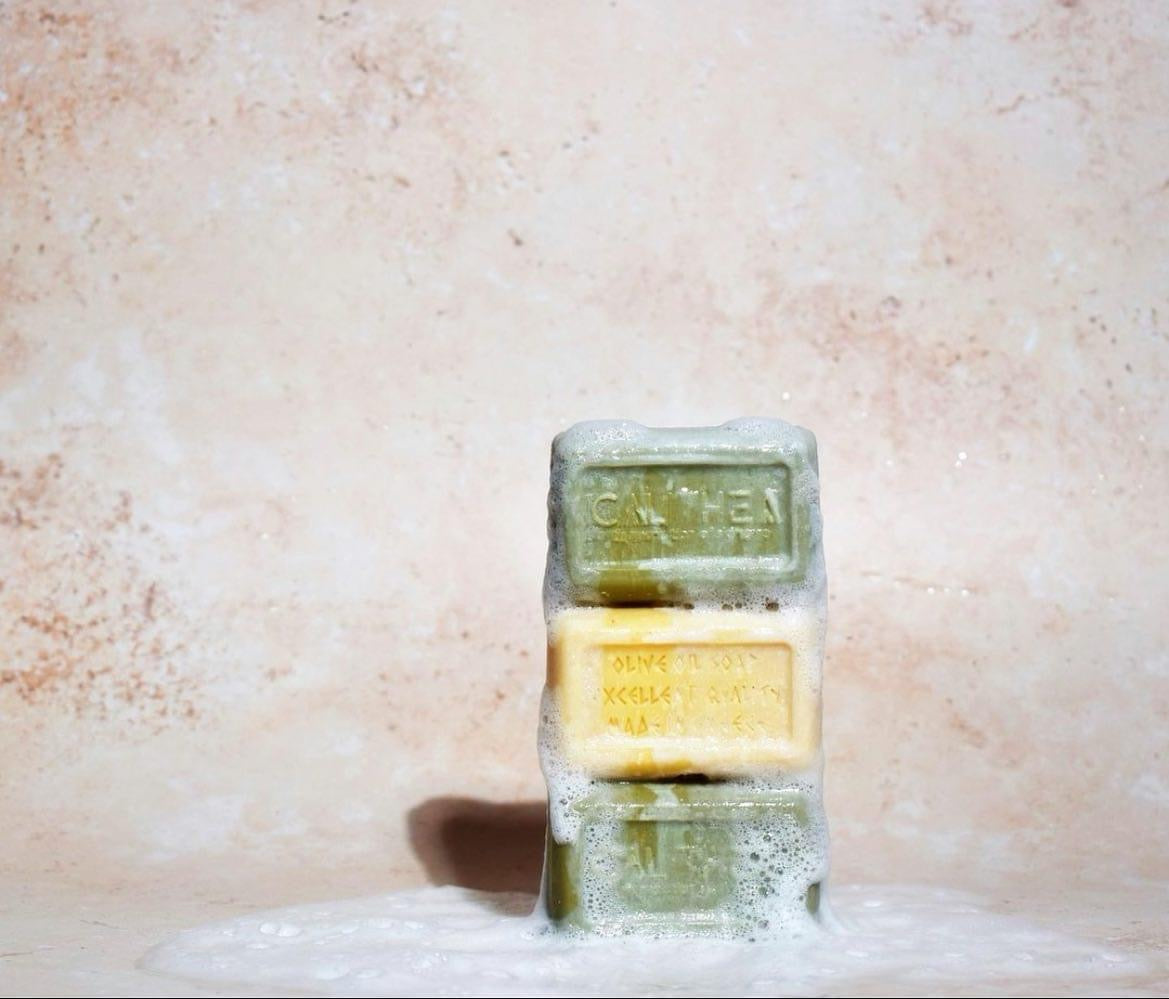 3 Pack 100% NATURAL CALITHEA OLIVE OIL SOAP WITH HONEY