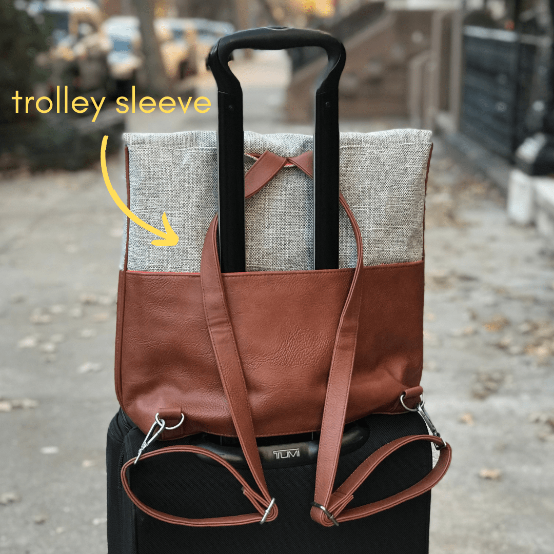 Greenpoint Convertible Backpack Tote with Luggage Sleeve